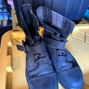 Dr. Martens Black Combat Boots